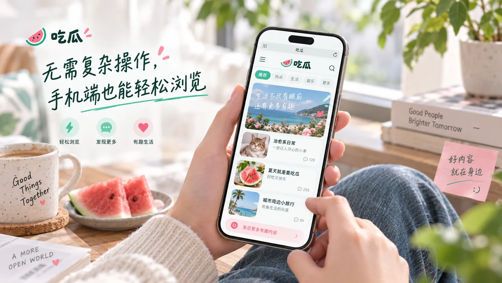 手机浏览吃瓜网页面